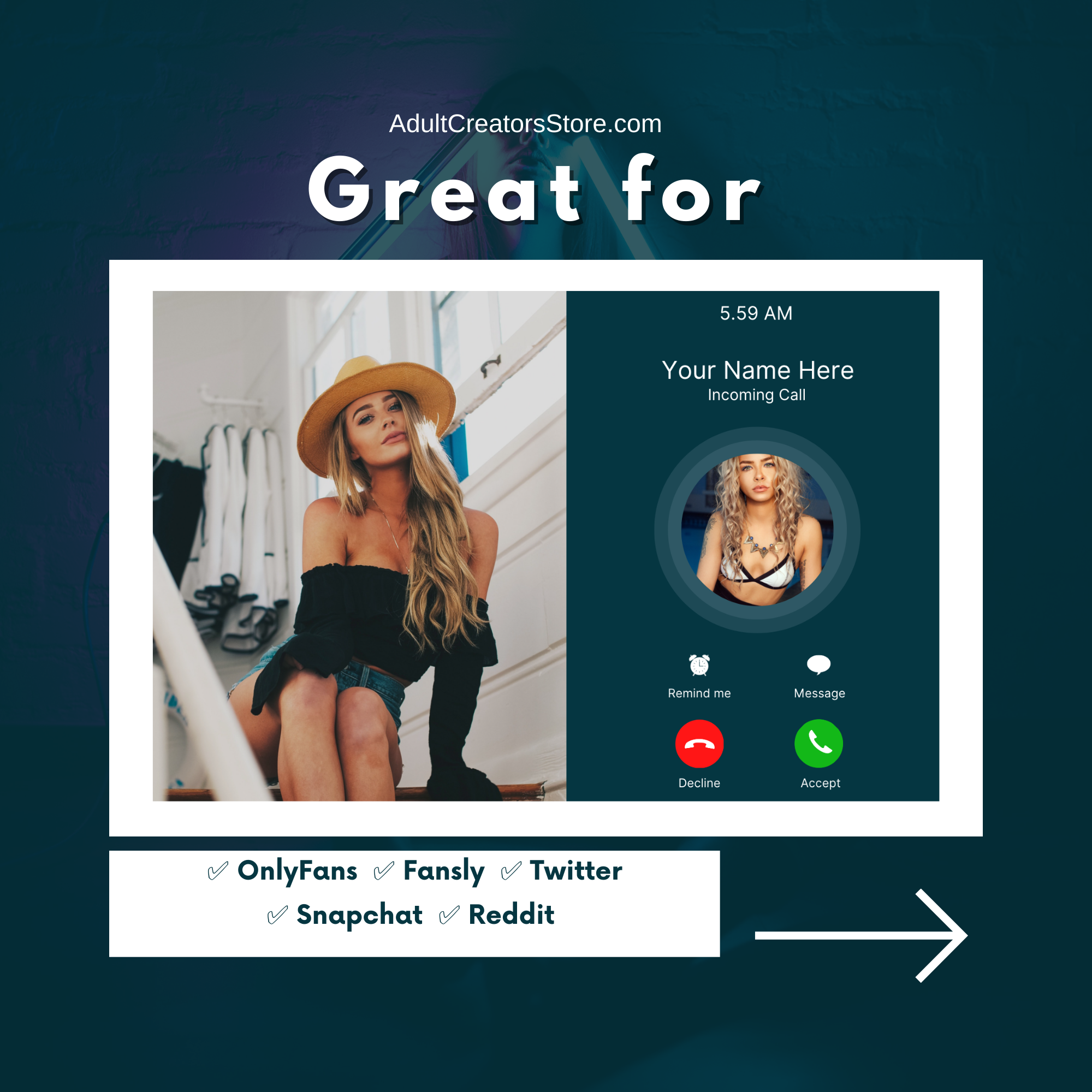 Upsell Your Personal Number Creative